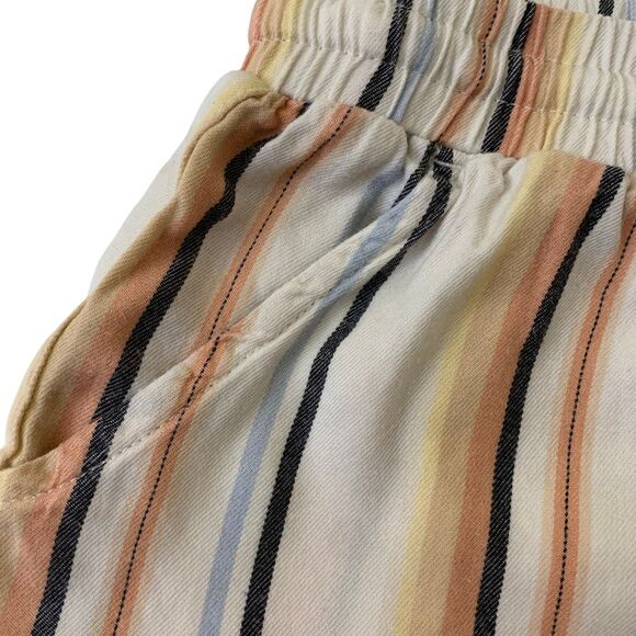 Billabong XS Striped Drawstring Shorts Pastel Multi-Color Casual Comfy - Picture 11 of 11